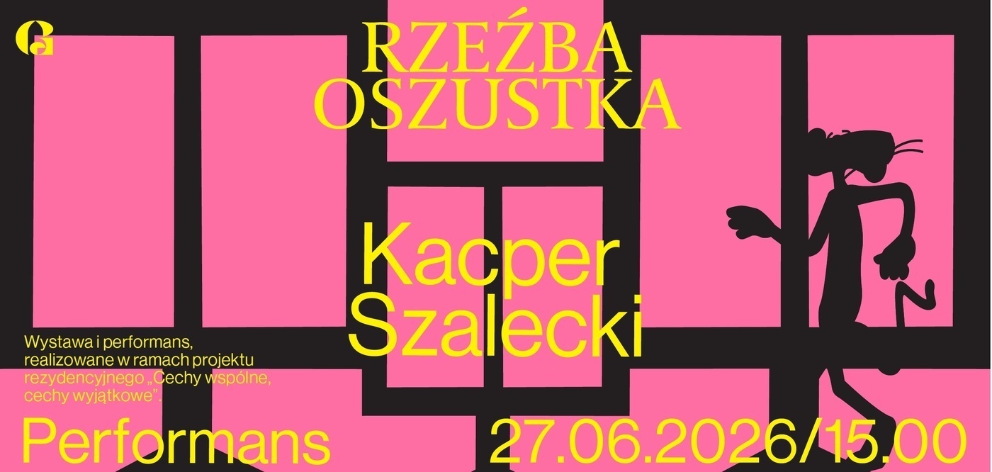 Elbląg, "Rzeźba oszustka" Kacpra Szaleckiego. Powtórzenie performansu