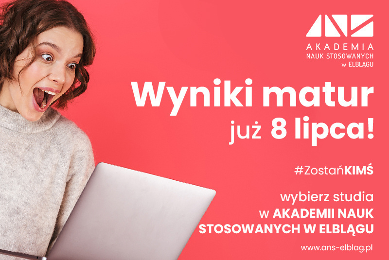 Wyniki matur już 8 lipca. Nie czekaj i wybierz studia dla siebie! Wyniki matur już 8 lipca. Nie czekaj i wybierz studia dla siebie!