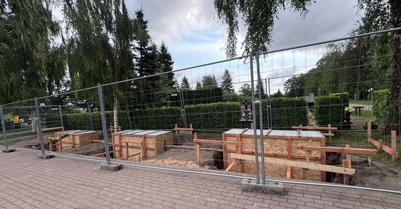 Elbląg, Budowa kolumbarium w Pasłęku, Elbląg, Budowa kolumbarium w Pasłęku,
