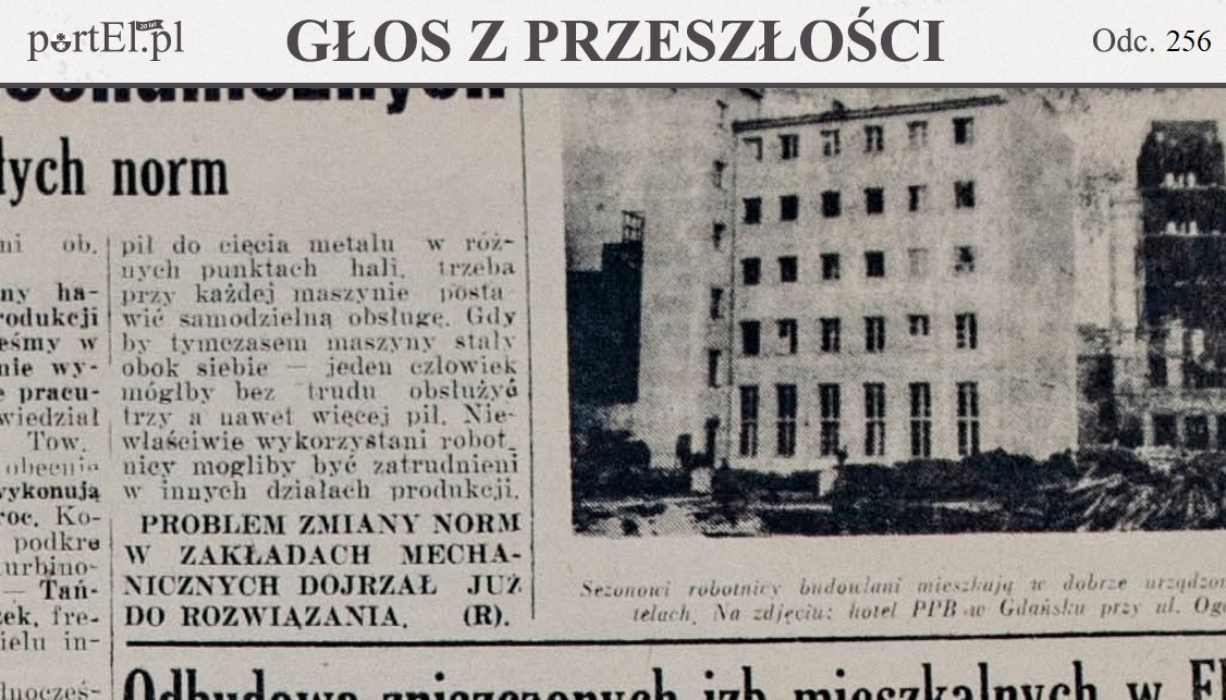Elbląg, Głos Wybrzeża nr 290, 1950 r. Elbląg, Głos Wybrzeża nr 290, 1950 r.