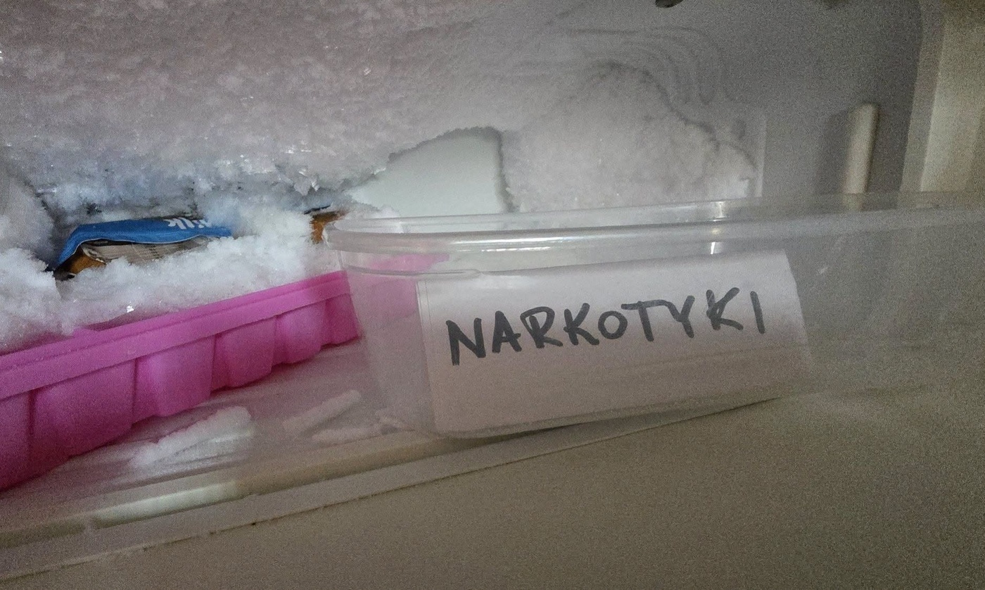 Elbląg, W zamrażalniku trzymał amfetaminę i mefedron