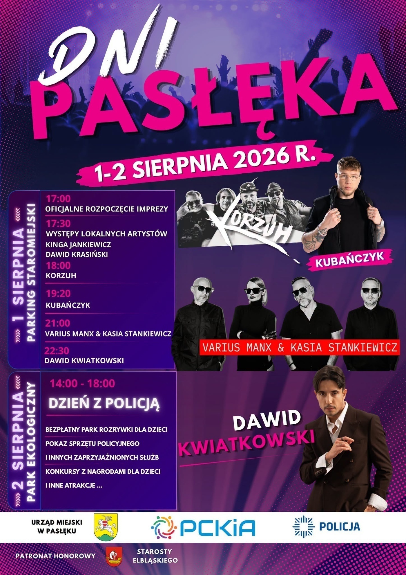 Elbląg, Dni Pasłęka 2026