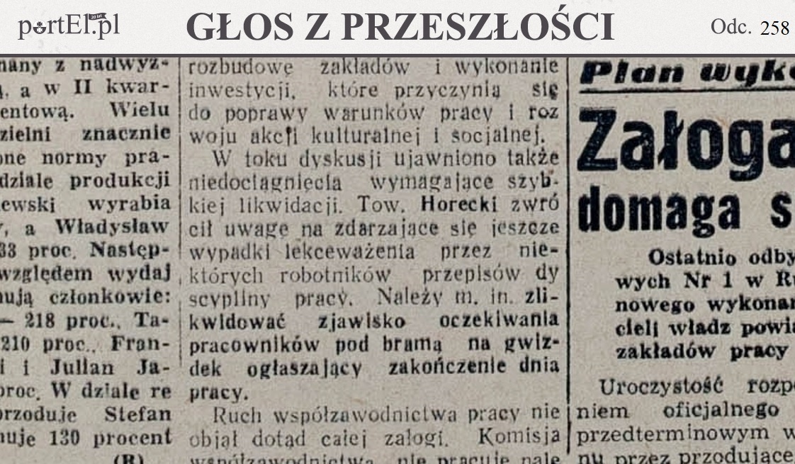 Elbląg, Głos Wybrzeża nr 292, 1950 r. Elbląg, Głos Wybrzeża nr 292, 1950 r.