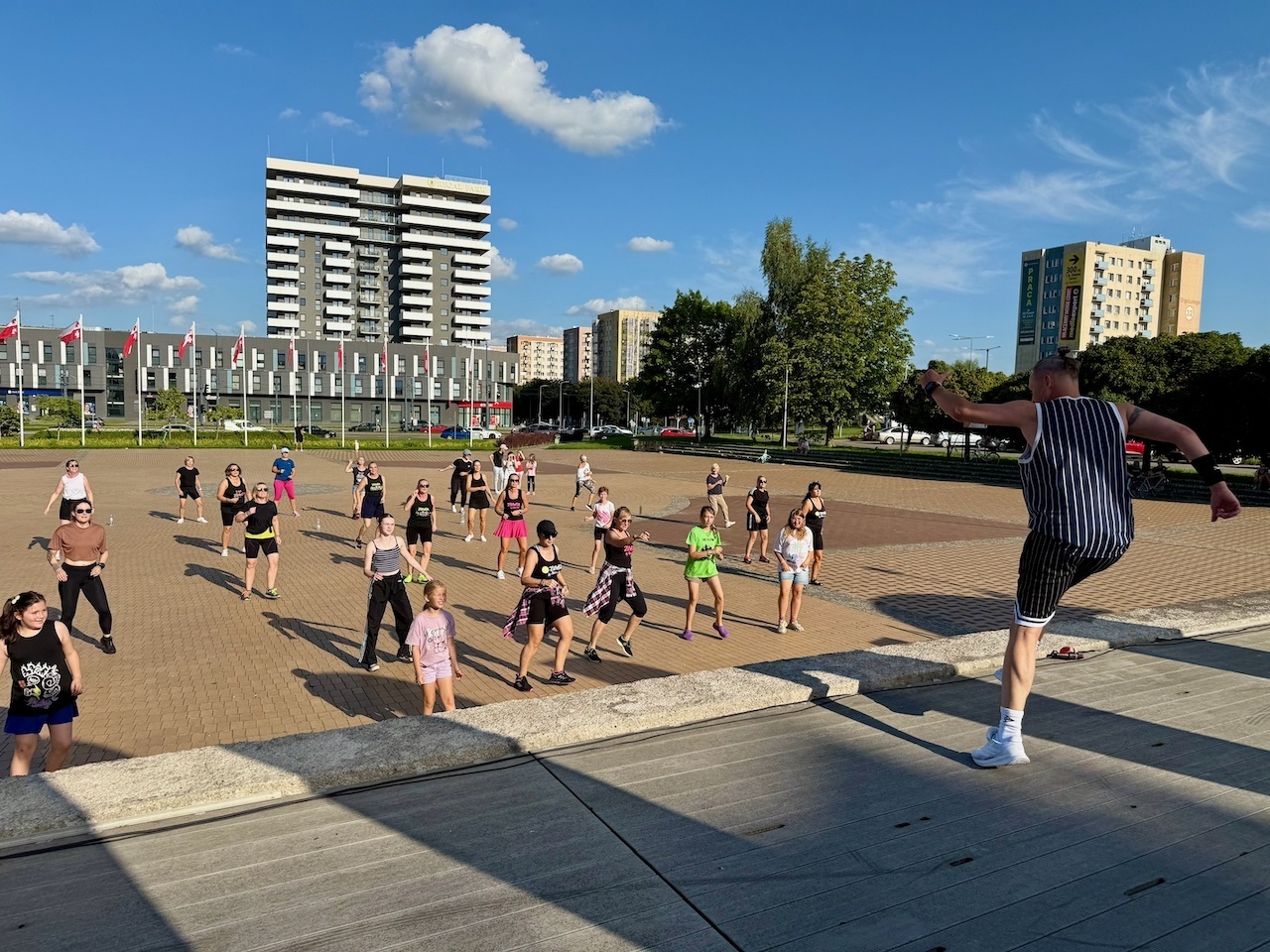 Elbląg, Wakacyjna Zumba w plenerze Elbląg, Wakacyjna Zumba w plenerze