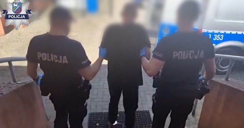 Elbląg, Zatrzymanie 27-latka, Elbląg, Zatrzymanie 27-latka,
