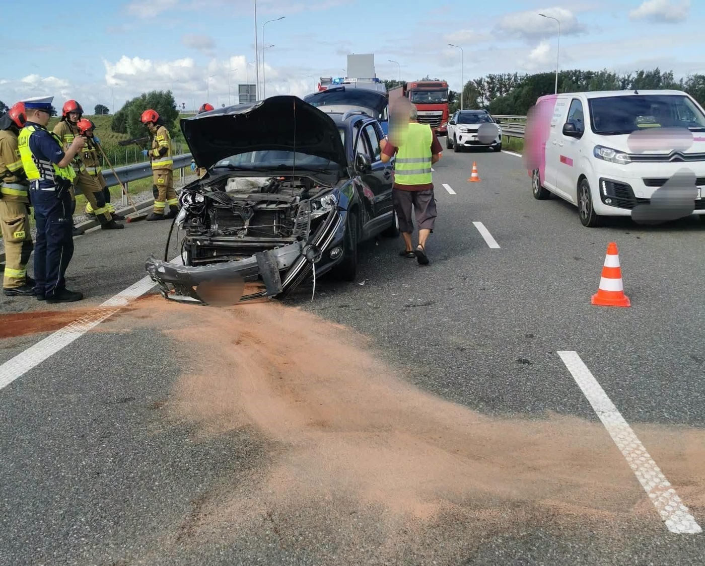 Elbląg, Chwila nieostrożności i taki efekt Elbląg, Chwila nieostrożności i taki efekt