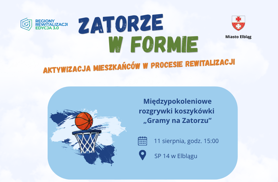 Elbląg, Międzypokoleniowa koszykówka na Zatorzu Elbląg, Międzypokoleniowa koszykówka na Zatorzu