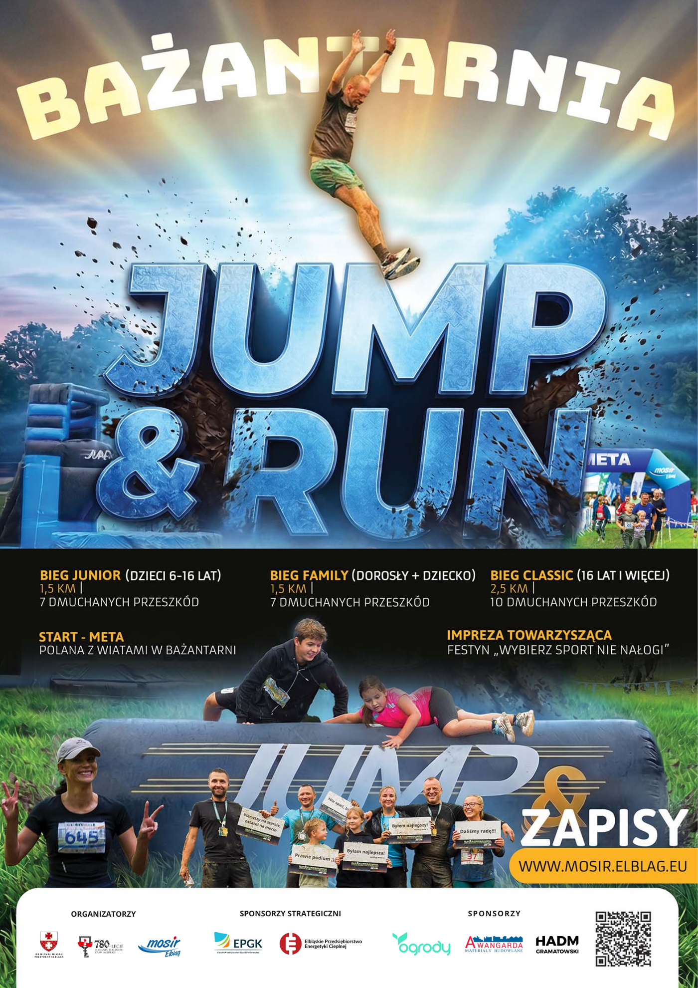 Elbląg, Miesiąc do Bażantarnia Jump&Run Elbląg, Miesiąc do Bażantarnia Jump&Run