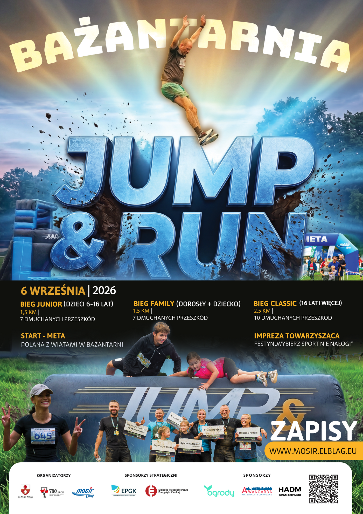 Elbląg, Miesiąc do Bażantarnia Jump&Run Elbląg, Miesiąc do Bażantarnia Jump&Run