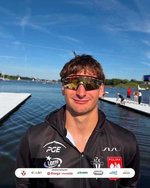 Elbląg, Mikołaj Kot zdobył srebro w K1, a także srebro i brąz z kolegami z klubu w K4