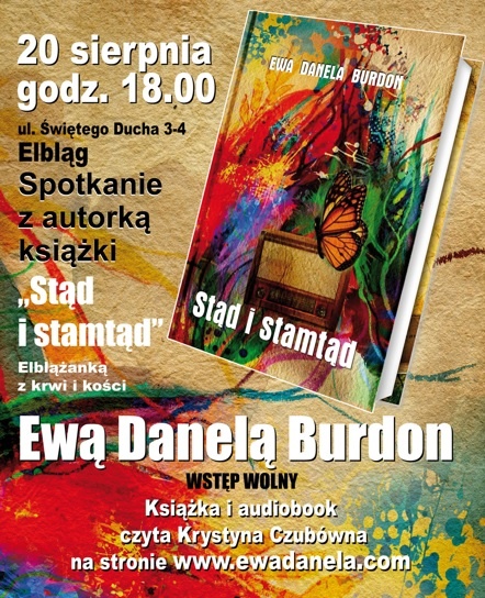 Elbląg, Stąd i stamtąd. Spotkanie z Ewą Burdon Elbląg, Stąd i stamtąd. Spotkanie z Ewą Burdon