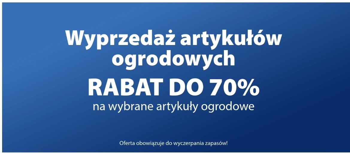 Totalna Wyprzedaż Ogrodowa! Ostatnia szansa na meble i dodatki w super cenach Totalna Wyprzedaż Ogrodowa! Ostatnia szansa na meble i dodatki w super cenach