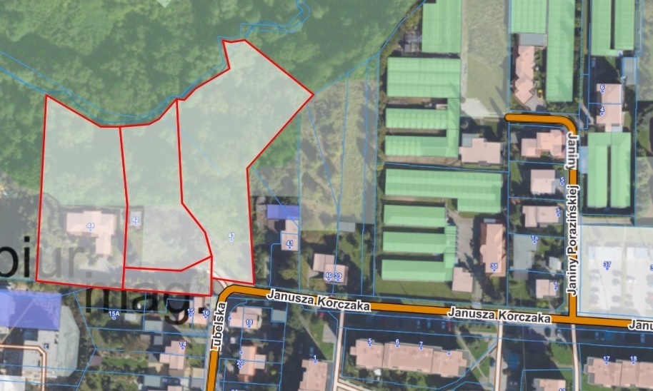 Elbląg, Na tych zaznaczonych działkach miałoby powstać osiedle. Mapa pochodzi z wyszukiwarki Głównego Inspektoratu Nadzoru Budowlanego Elbląg, Na tych zaznaczonych działkach miałoby powstać osiedle. Mapa pochodzi z wyszukiwarki Głównego Inspektoratu Nadzoru Budowlanego
