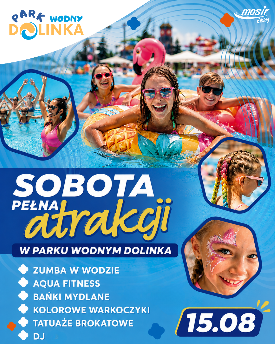 Elbląg, Sobota w Parku Wodnym Dolinka Elbląg, Sobota w Parku Wodnym Dolinka