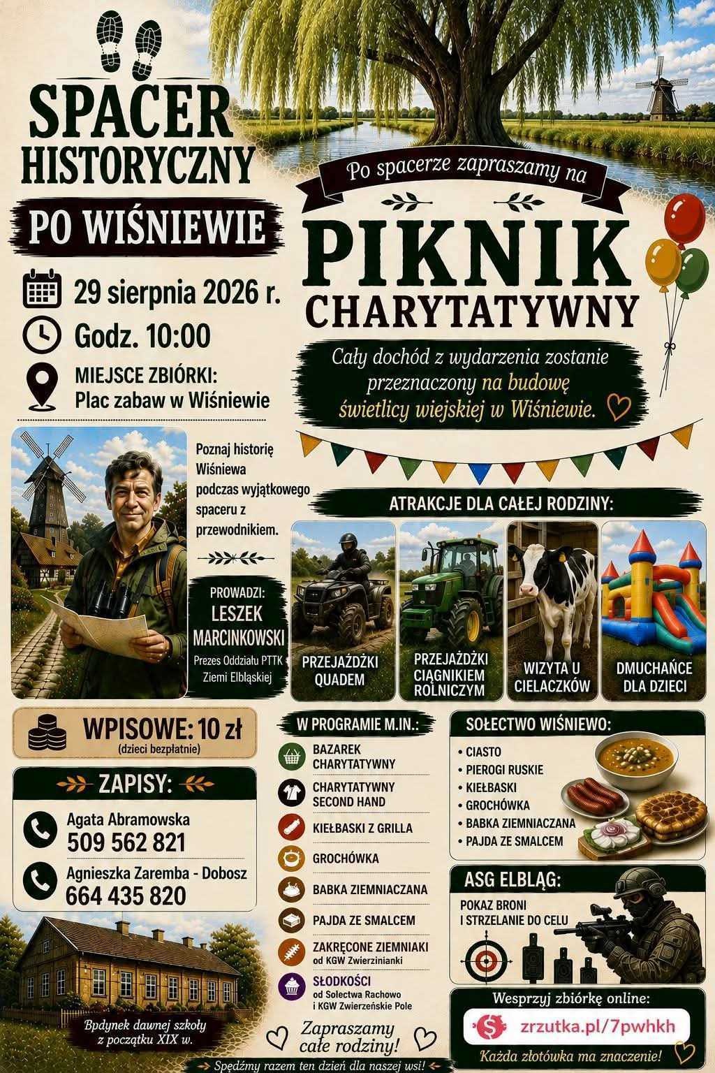 Elbląg, Spacer historyczny i piknik charytatywny Elbląg, Spacer historyczny i piknik charytatywny