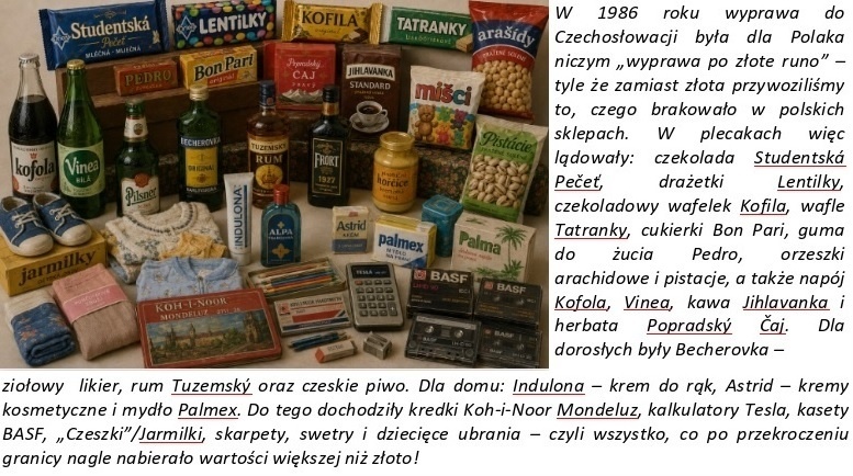 Elbląg, Czechosłowackie "złote runo" oczami junaka OHP z roku 1986 Elbląg, Czechosłowackie "złote runo" oczami junaka OHP z roku 1986