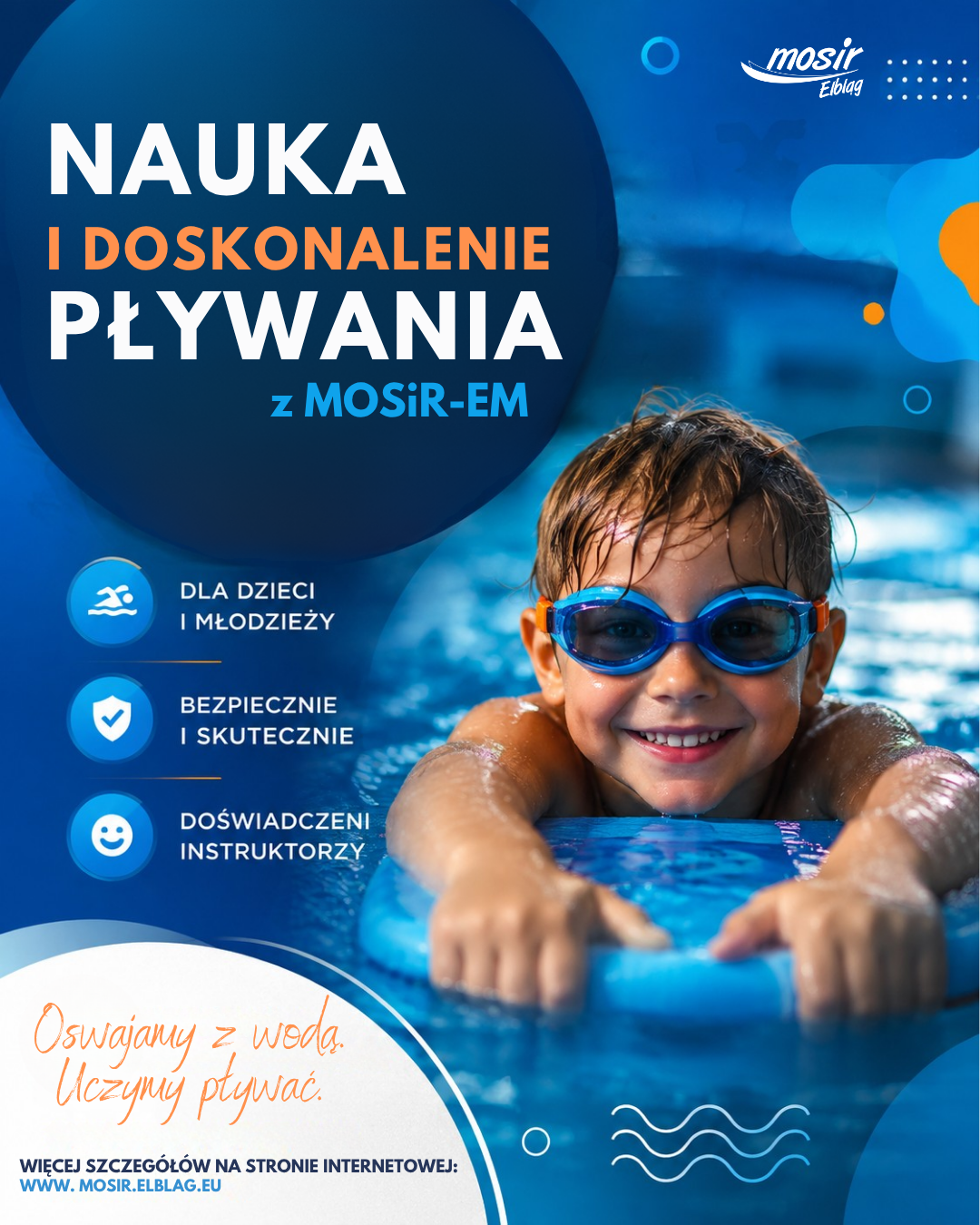 Nauka pływania dla dzieci. Ruszają zapisy na nowy sezon Nauka pływania dla dzieci. Ruszają zapisy na nowy sezon