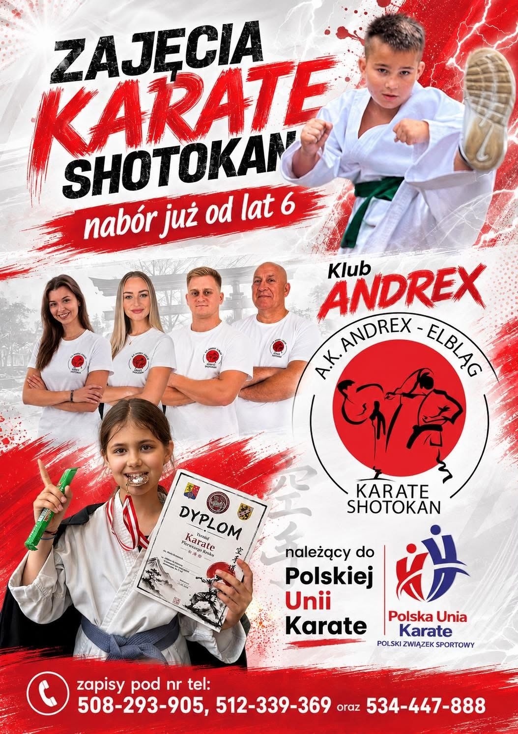 Karate to sportowa przygoda. Zacznij ją z A.K. ANDREX Karate to sportowa przygoda. Zacznij ją z A.K. ANDREX