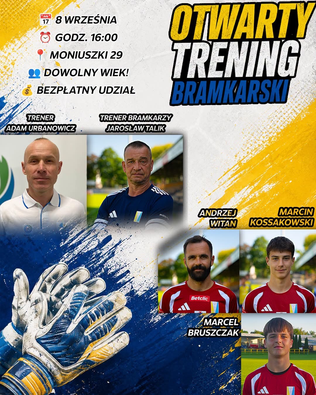 Elbląg, Olimpia zaprasza bramkarzy na trening otwarty Elbląg, Olimpia zaprasza bramkarzy na trening otwarty