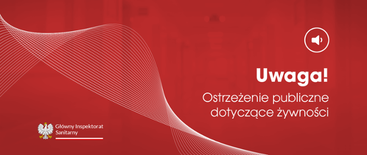 Elbląg, Ostrzeżenie publiczne dotyczące żywności Elbląg, Ostrzeżenie publiczne dotyczące żywności