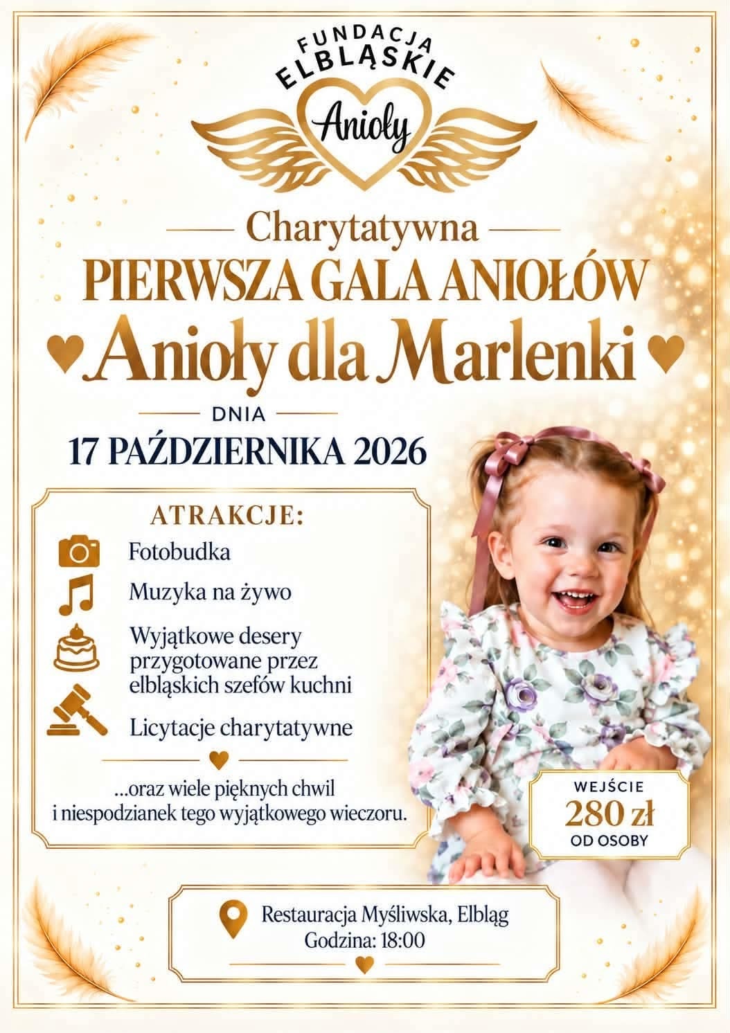 Elbląg, Anioły pomogły Marlence (aktualizacja) Elbląg, Anioły pomogły Marlence (aktualizacja)