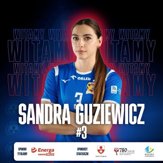 Elbląg, Sandra Guziewicz dołącza do Energi Startu Elbląg Elbląg, Sandra Guziewicz dołącza do Energi Startu Elbląg