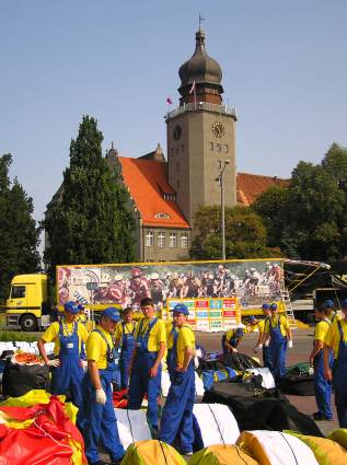 Elbląg, Elbląg podczas przygotowań do Tour de Pologne Elbląg, Elbląg podczas przygotowań do Tour de Pologne