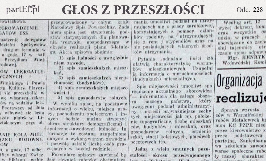 Elbląg, Głos Wybrzeża nr 296, 1950 r. Elbląg, Głos Wybrzeża nr 296, 1950 r.