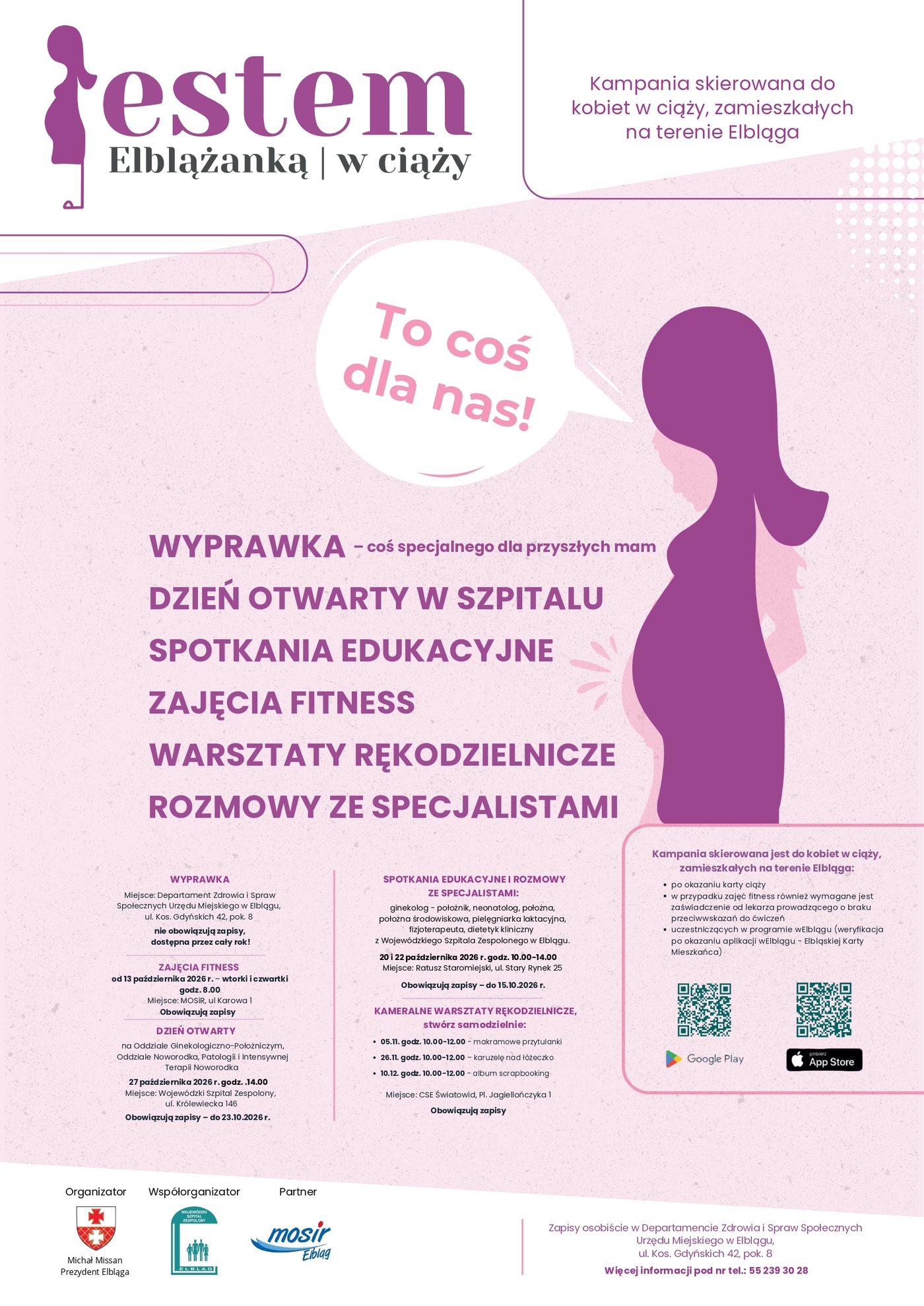 Elbląg, Rusza II tura projektu Jestem Elblążanką w ciąży Elbląg, Rusza II tura projektu Jestem Elblążanką w ciąży