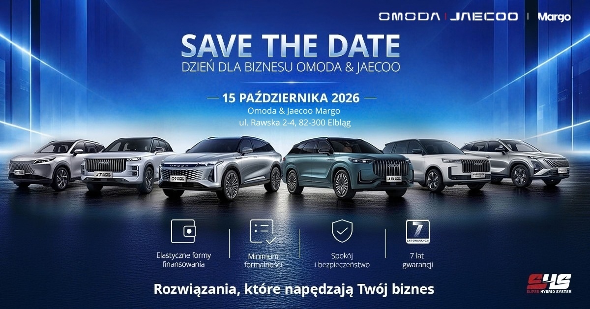 Dzień dla Biznesu w salonie Omoda & Jaecoo Margo w Elblągu Dzień dla Biznesu w salonie Omoda & Jaecoo Margo w Elblągu