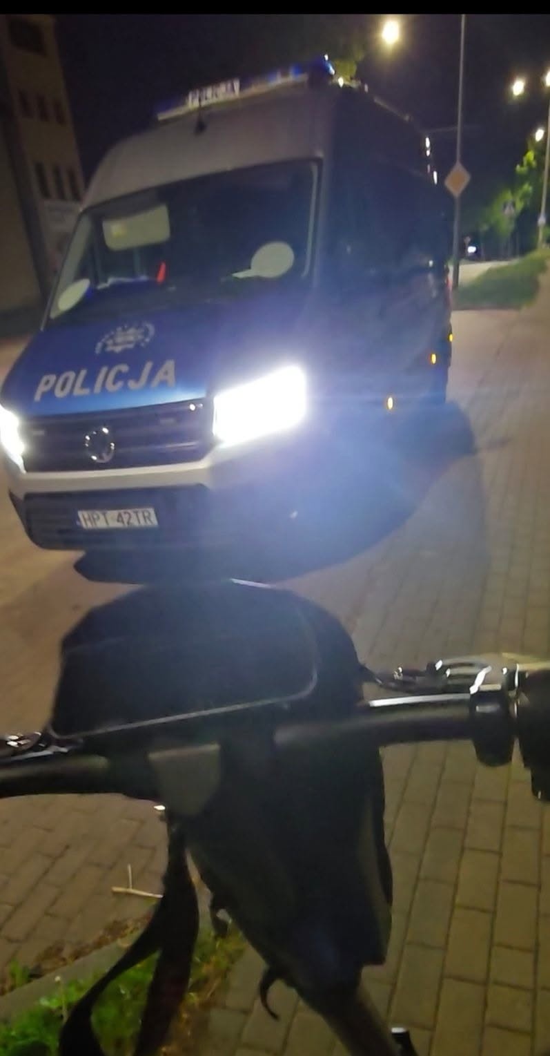 Elbląg, 16-latek, hulajnoga i... brak uprawnień Elbląg, 16-latek, hulajnoga i... brak uprawnień