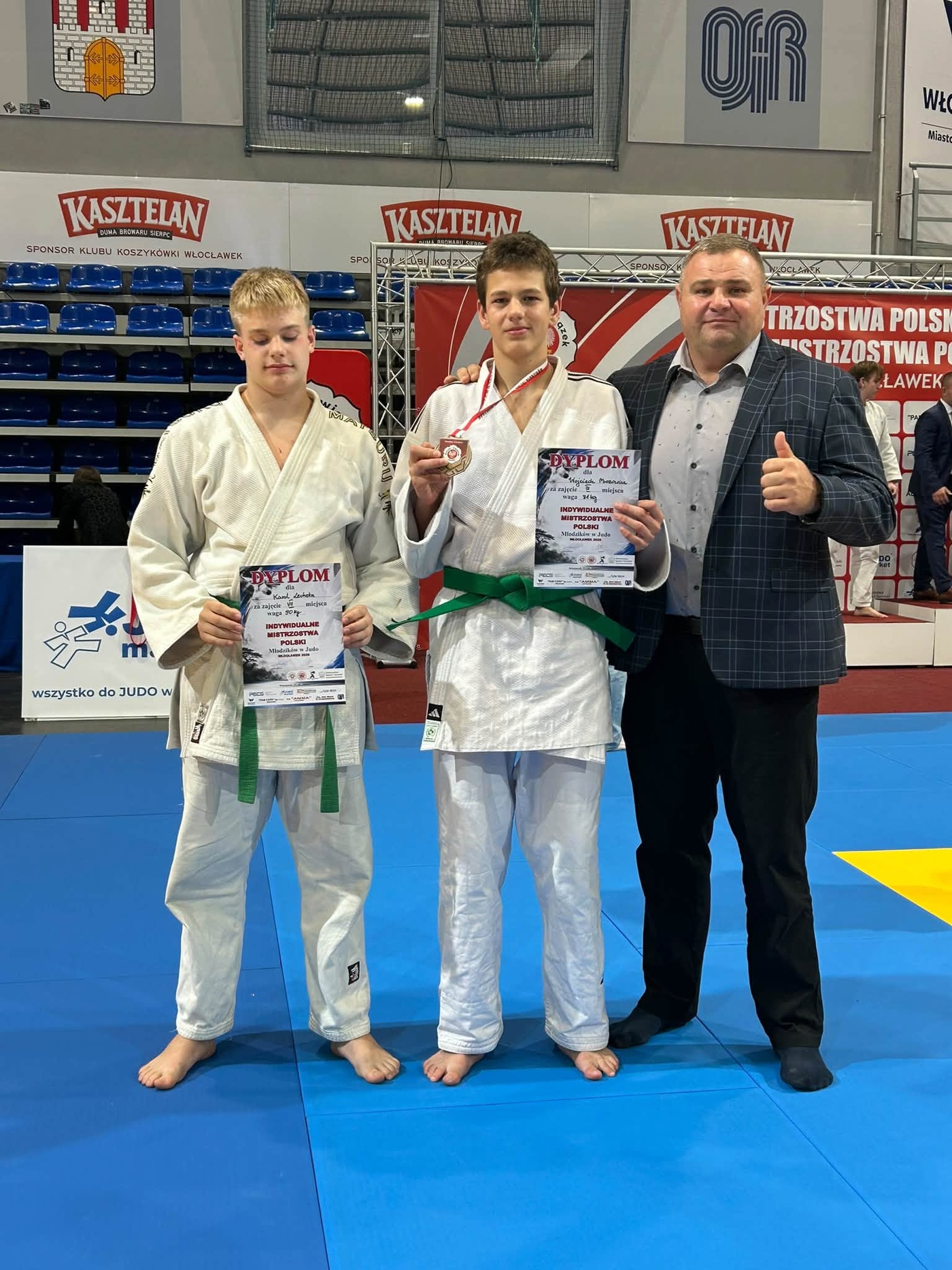 Elbląg, Medal dla Elblążanina na Mistrzostwach Polski Młodzików we Włocławku Elbląg, Medal dla Elblążanina na Mistrzostwach Polski Młodzików we Włocławku