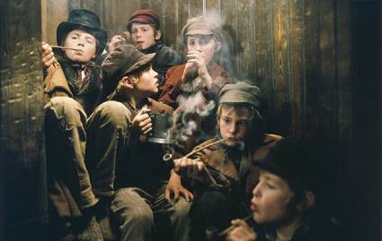 Elbląg, Kadr z najnowszego filmu Romana Polańskiego pt. “Oliver Twist” Elbląg, Kadr z najnowszego filmu Romana Polańskiego pt. “Oliver Twist”