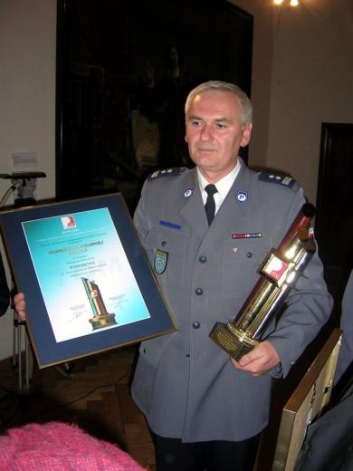 Elbląg, Komendant elbląskiej policji Wacław Brudek. Elbląg, Komendant elbląskiej policji Wacław Brudek.