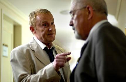 Elbląg, Kadr z filmu "Persona non grata". Elbląg, Kadr z filmu "Persona non grata".