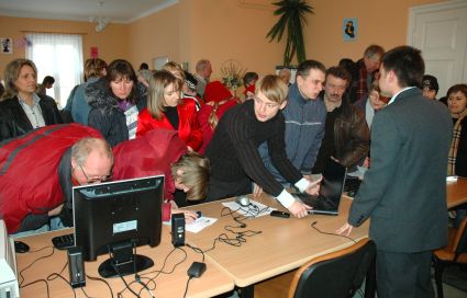 Elbląg, Pomocne niewidomym Elbląg, Pomocne niewidomym