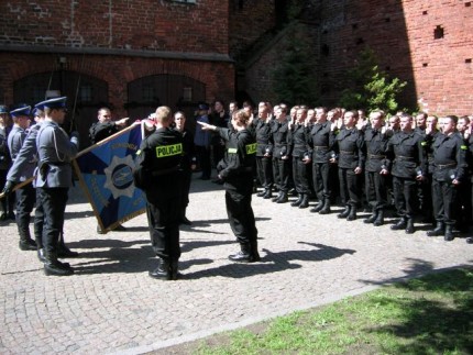 Elbląg, Policjanci ślubowali Elbląg, Policjanci ślubowali