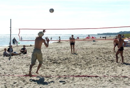 Elbląg, Plaża w Kadynach gościła już siatkarzy Elbląg, Plaża w Kadynach gościła już siatkarzy