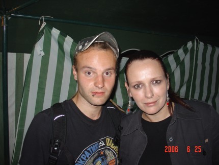 Elbląg, Daniel Orłowski i Katarzyna Nosowska Elbląg, Daniel Orłowski i Katarzyna Nosowska