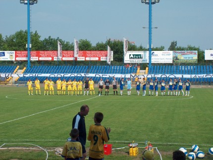 Elbląg, Pierwszy sparing: Arka - Olimpia 1:0 (piłka nożna) Elbląg, Pierwszy sparing: Arka - Olimpia 1:0 (piłka nożna)