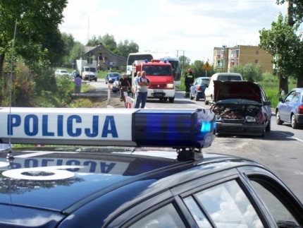 Elbląg, Zderzenie autobusu z samochodem osobowym w Bielniku Elbląg, Zderzenie autobusu z samochodem osobowym w Bielniku