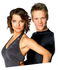 Elbląg, Piotr Kiszka i Joanna Jabłczyńska. Elbląg, Piotr Kiszka i Joanna Jabłczyńska.