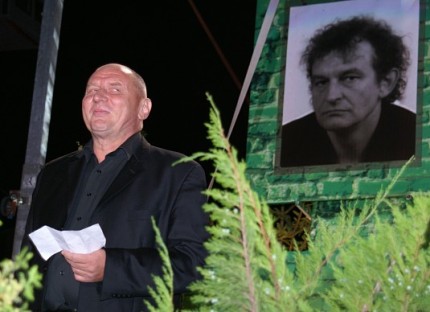 Elbląg, Andrzej Grabowski czyta wiersz Andrzeja Poniedzielskiego