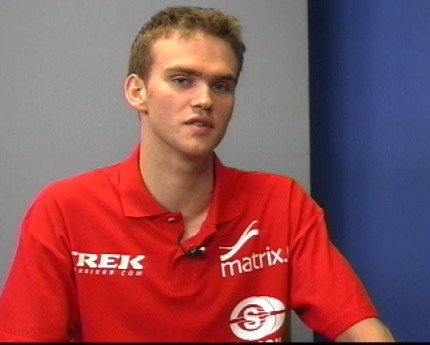 Elbląg, Marcin Florek, triathlonista MKS Truso Elbląg. Elbląg, Marcin Florek, triathlonista MKS Truso Elbląg.