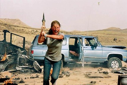 Elbląg, Kadr z filmu „Wzgórza mają oczy”. Elbląg, Kadr z filmu „Wzgórza mają oczy”.