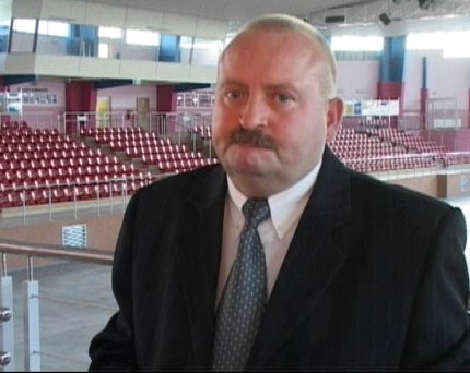 Elbląg, Tadeusz Kacprzak, prezes KS Orzeł. Elbląg, Tadeusz Kacprzak, prezes KS Orzeł.