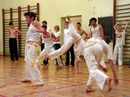 Elbląg, Trenowali capoeiristas Elbląg, Trenowali capoeiristas