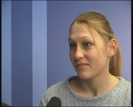 Elbląg, Ewelina Przeworska, łyżwiarka szybka KS Orzeł Elbląg. Elbląg, Ewelina Przeworska, łyżwiarka szybka KS Orzeł Elbląg.
