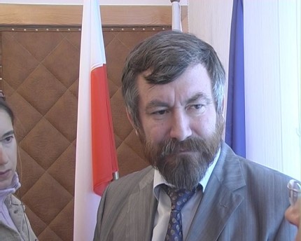 Elbląg, Fiodor Jaroszewicz, mer miasta Bałtijsk. Elbląg, Fiodor Jaroszewicz, mer miasta Bałtijsk.