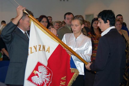 Elbląg, Sztandar dla gimnazjum nr 7 Elbląg, Sztandar dla gimnazjum nr 7